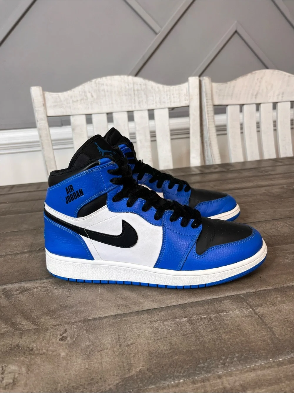 Nike Air Jordan 1 Retro High Rare Air Soar Blue Sz 7Y Women's 8.5